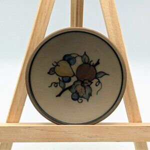 Danish Modern L Hjorth Bornholm Denmark Fruit Art Pottery Small Bowl Excellent